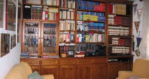 Libreria a parete 1 in legno